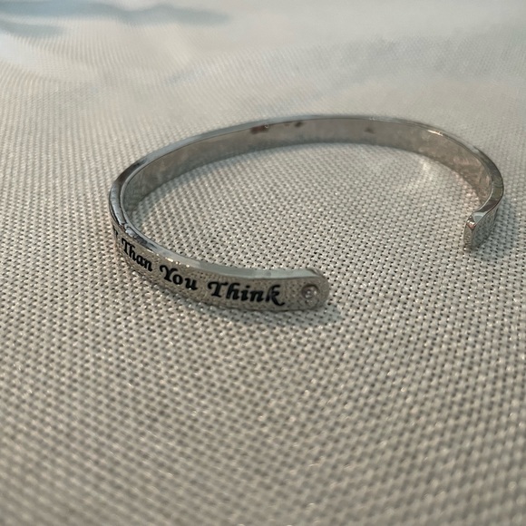 Silver Colored Bracelet (cuff) - Picture 3 of 3